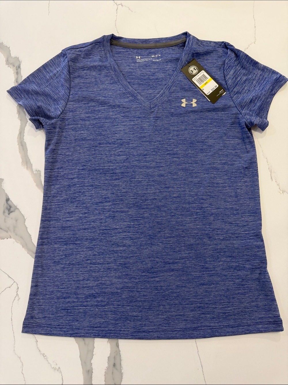 NWT Under Armour Women's V-Neck Performance Tee